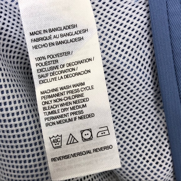 Izod Golf Slim Fit Light Blue Pants Sz 34x30 - Picture 14 of 14